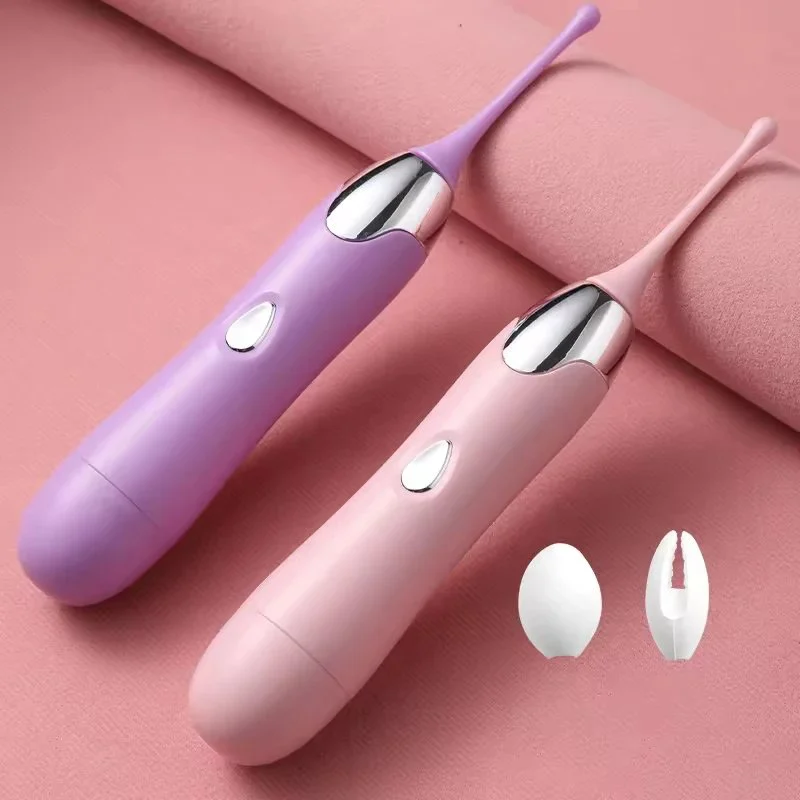 Tide Wearable Pen AV Stick Vibrator for Female Masturbation-Waterproof IPX7 USB Rechargeable 10 Frequencies 60dB Noise Adult