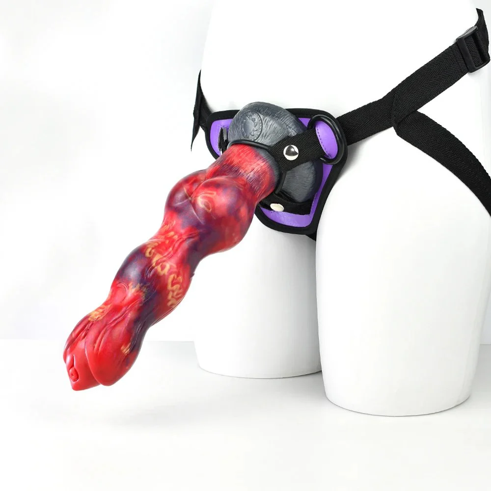 Huge New Style Realistic Dildo With Belt Strapon Dildo Soft Anal Strap on Dildo Rubber Penis Sex Toys