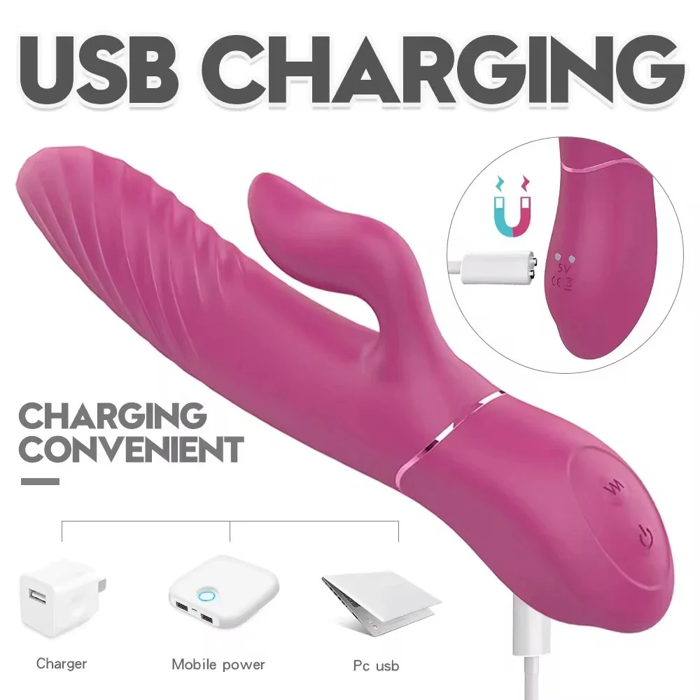 Silicone G Spot Clitoral Stimulator Girls Masturbation Adult Toys Vibrator For Women Use