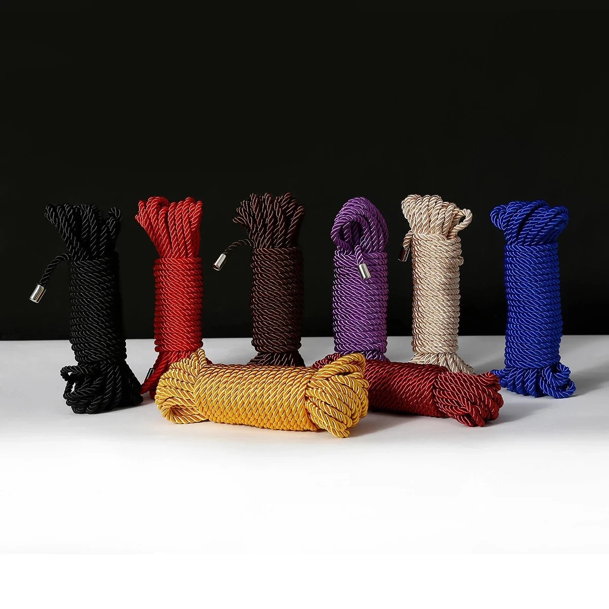 10m Colored Rope New Spot Sex Binding Rope Ten Meters Color DIY Sex Adult Toy Metal Head Strap Rope