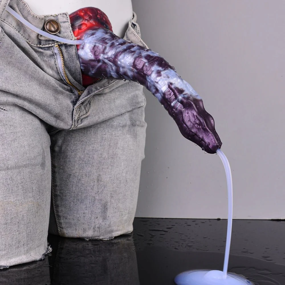 Dragon Squirting Dildo Adult alien Cock Realistic Dildo Squirting Suction Size Monster Dildo Anal Plugs Sex Toys for Men
