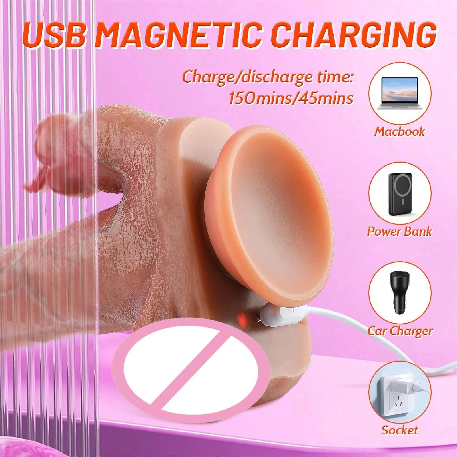 Heating Vibrating Telescopic Realistic Anal Dildos Machine 4 in 1 Thrusting Dildo Vibrator Women Sex Toys with Remote Control