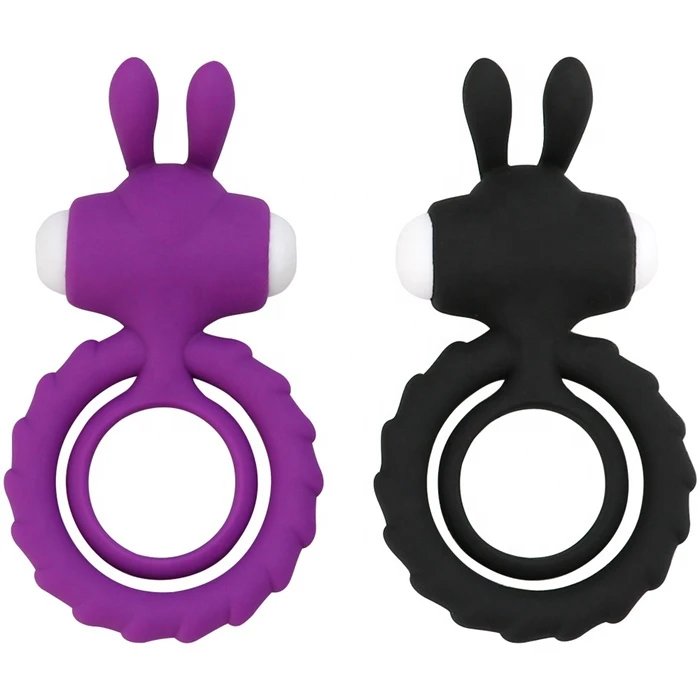 Medical Silicone Sex Toys for Men Waterproof Cock Ring With Clitoral Vibrator for Delay Ejaculation Penis Ring Product