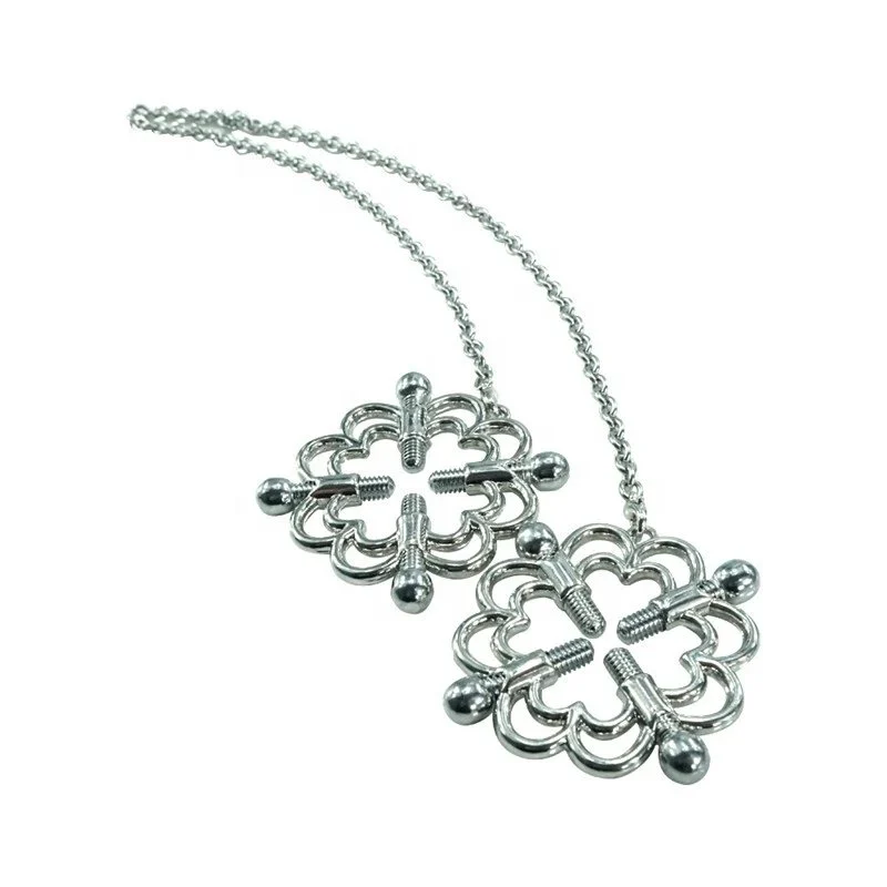 Metal Chain Nipple Clips Sex Slaves Nipple Clamps Sex Toys