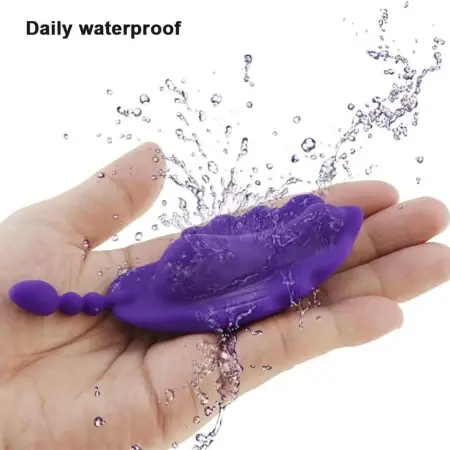 Women's Remote-controlled Underwear G-spot Vibrator Adult Sex Toy with 10 Vibration Modes Jumping Egg