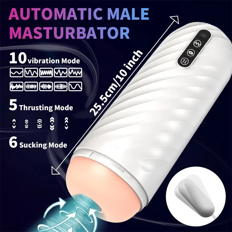 Male Masturbator Cup High Speed Automatic Thrusting Suction Masturbation Cup Sex Toys for Men