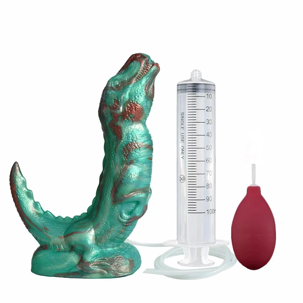 Launch Dinosaur Shaped Dildo Anal Plug Soft Fun Adult Toys for Men Women