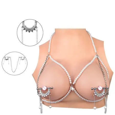 Sexual Bondage Erotic Tools for Women Men Nipple Clamps Weight Stretching Sex Toys for Men
