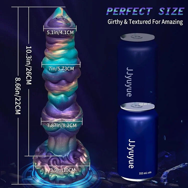 G-spot Simulation Animal Vibrating Dildo Telescopic Anal Dildo Vibrator for Women Men