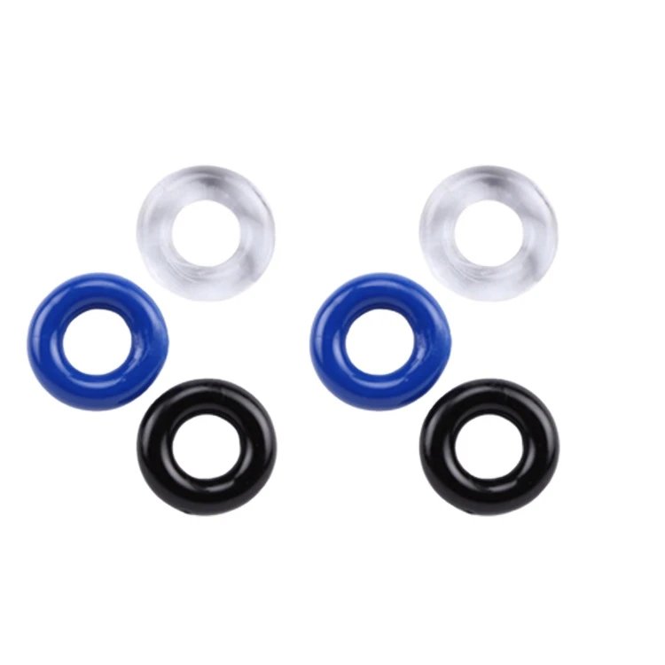 Men's Sex Enhancement TPE Silicone Toys Locking Ring Sex Toy Products