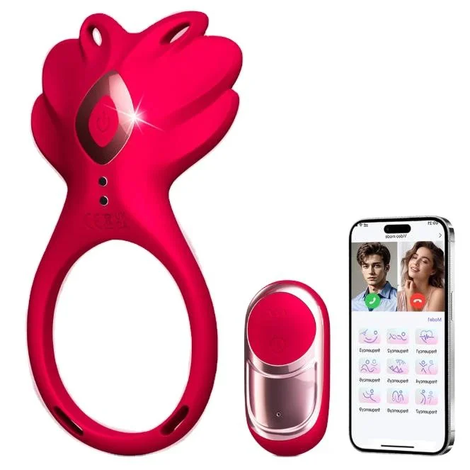 Women's Wearable APP Remote Control Clitoral Stimulator G-Spot Panties Vibrator Couples Sex Toy Similar to Penis Rings