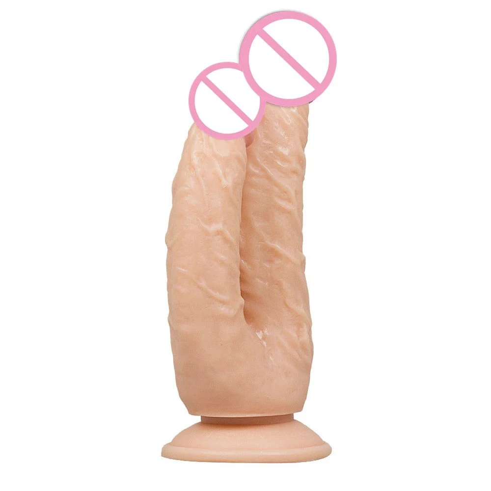 Female Masturbation Double Penetration Anal Dildo Lesbian Sex Toys Double Dildos for Women