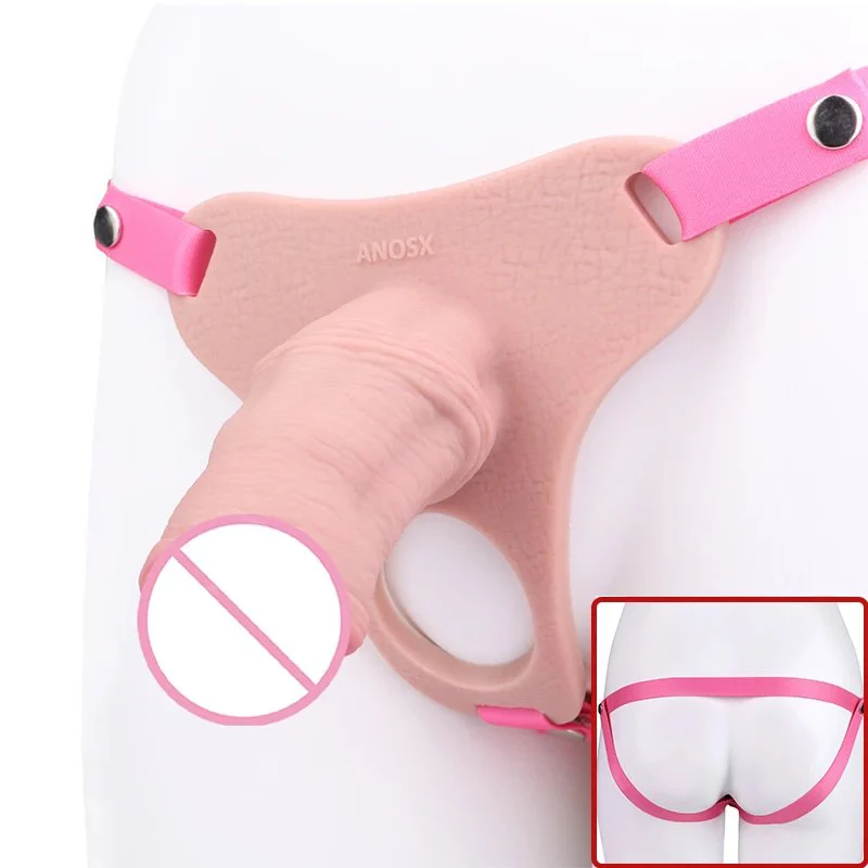 New Male Penis Sleeve Made of Safe Silicone Material, Suitable for Games and Male Chastity Cages