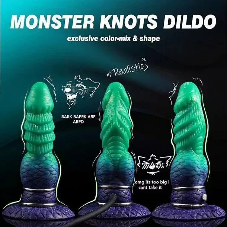 Liquid Silicone Inflatable Adjustable Huge Horse Dildos Butt Plug Anal Toys with Suction Cup for Couples