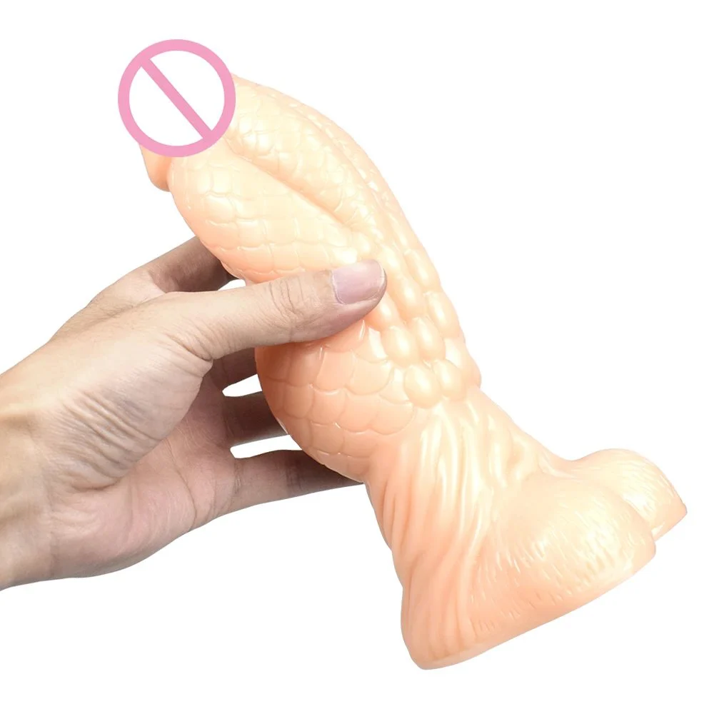 Medical Silicone Sex Toys Consolador Sex Adult Products Big Artificial Realistic 22cm Huge Dildo for Women