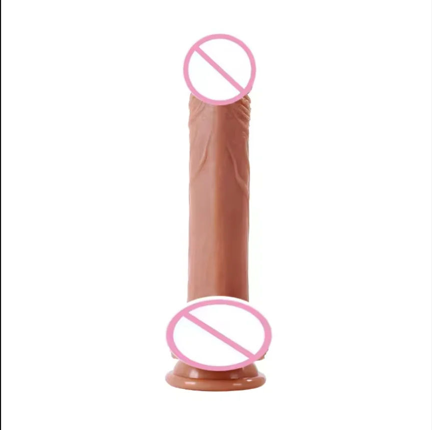 Huge G Spot Silicone Dildo for Women Move-Up and Down Vibrators Sex Toys