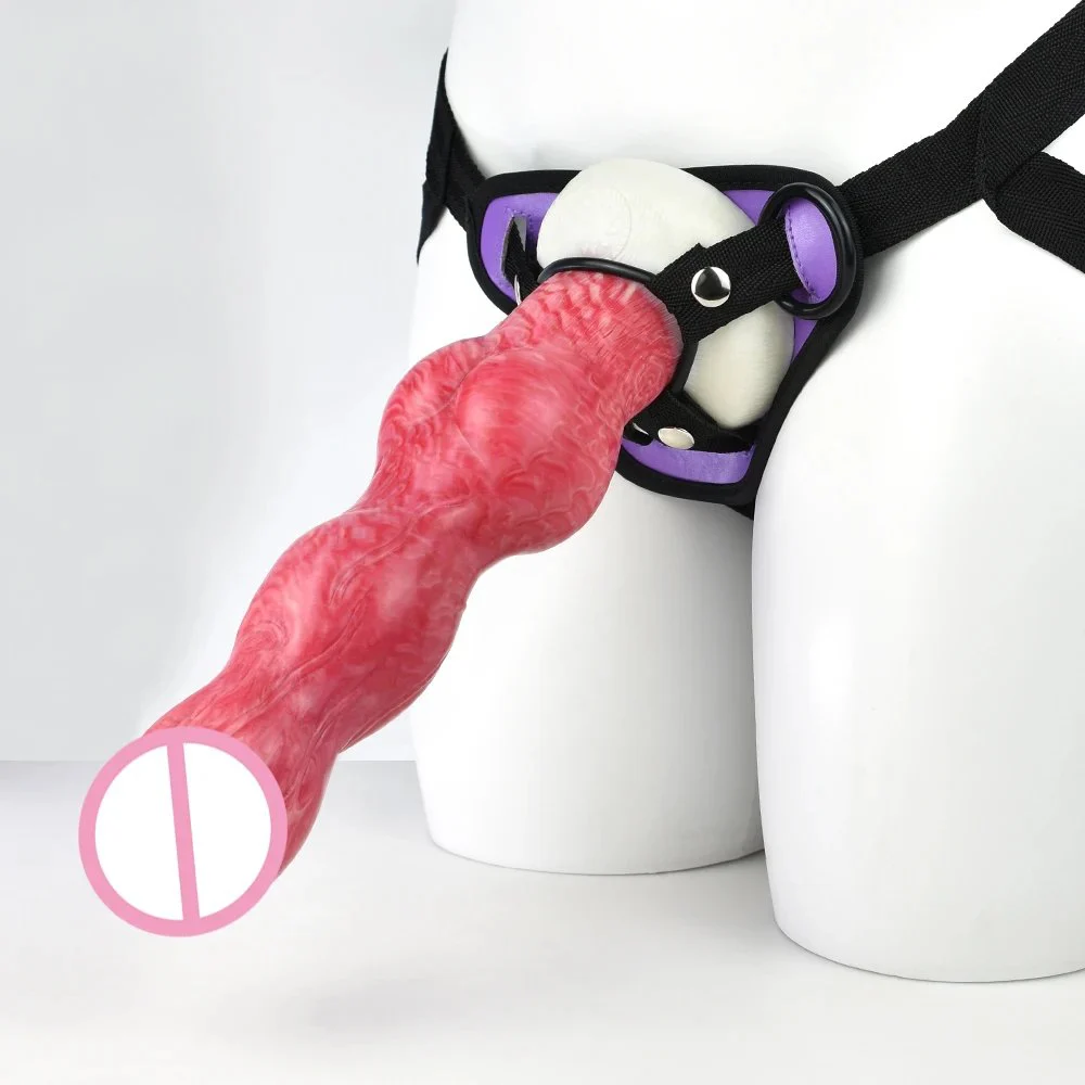 Men Huge Wearable Dildo Penis Thrusting Toys Sex Adult Women Artificial Penis Strap on Realistic Dildo Dildos for Men