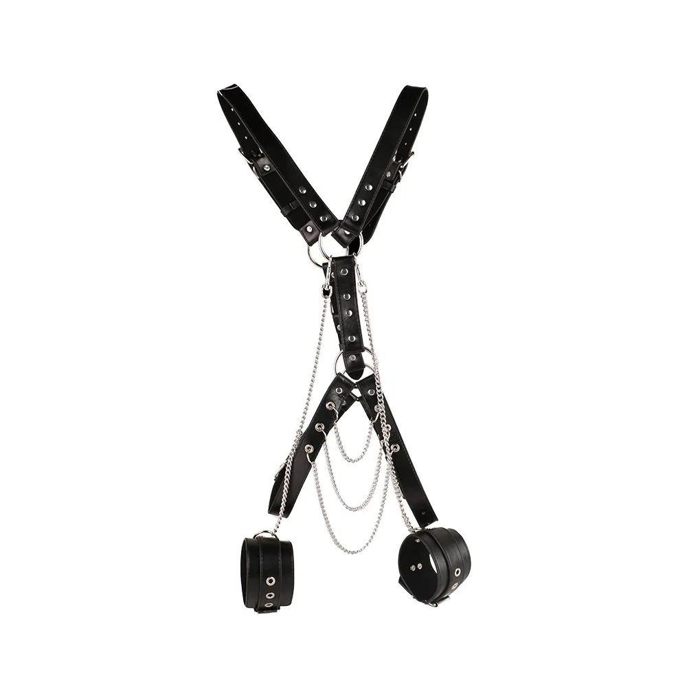 New Adjustable Sexy Chest Underwear Metal Corset for Both Men and Women, Comfortable and Unique Experience Sex Toys
