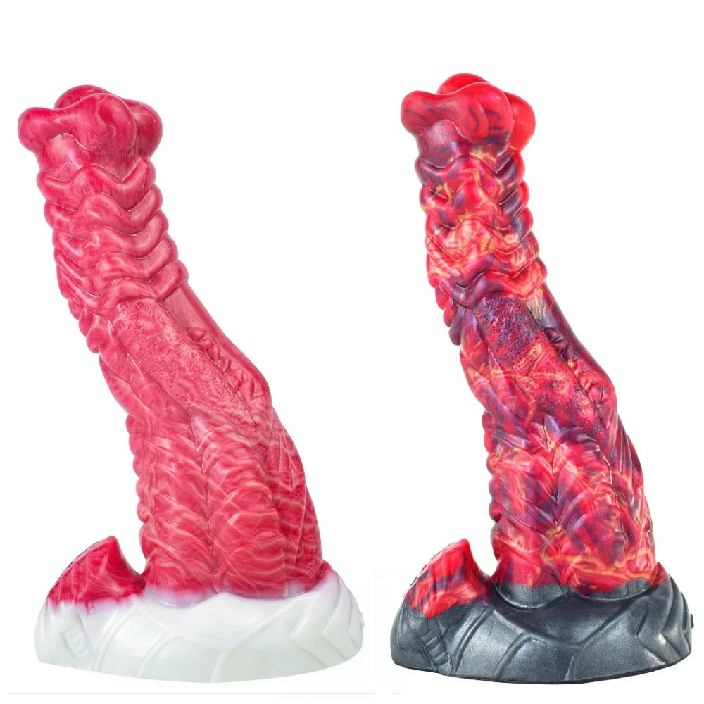 Sex Toy Dragon Dildo Animal Cock Rubber Realistic Artificial Penis Women Vagina Anal Plug