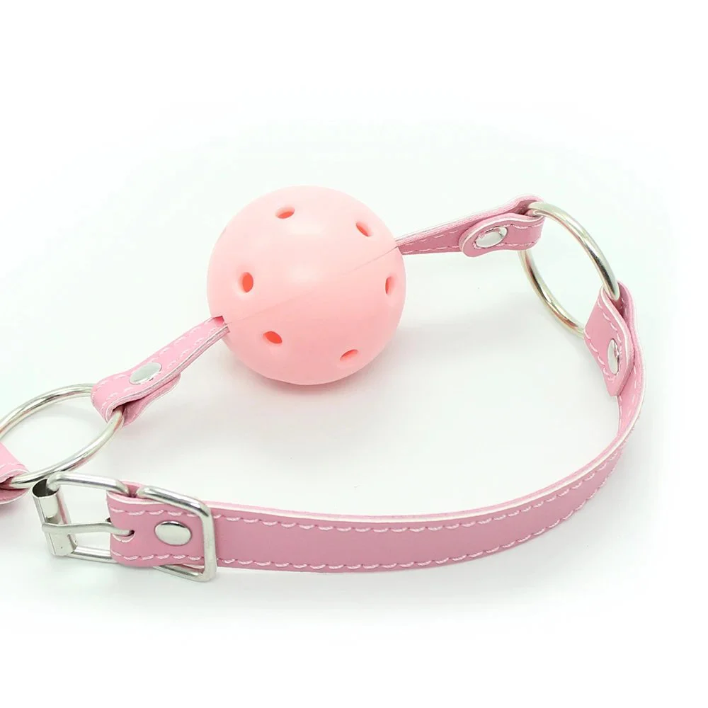 Bondage Plastic Mouth Plug Adult Sex Toy Women's Props Sex Toys Colourful Mouth Ball Sexy Toys