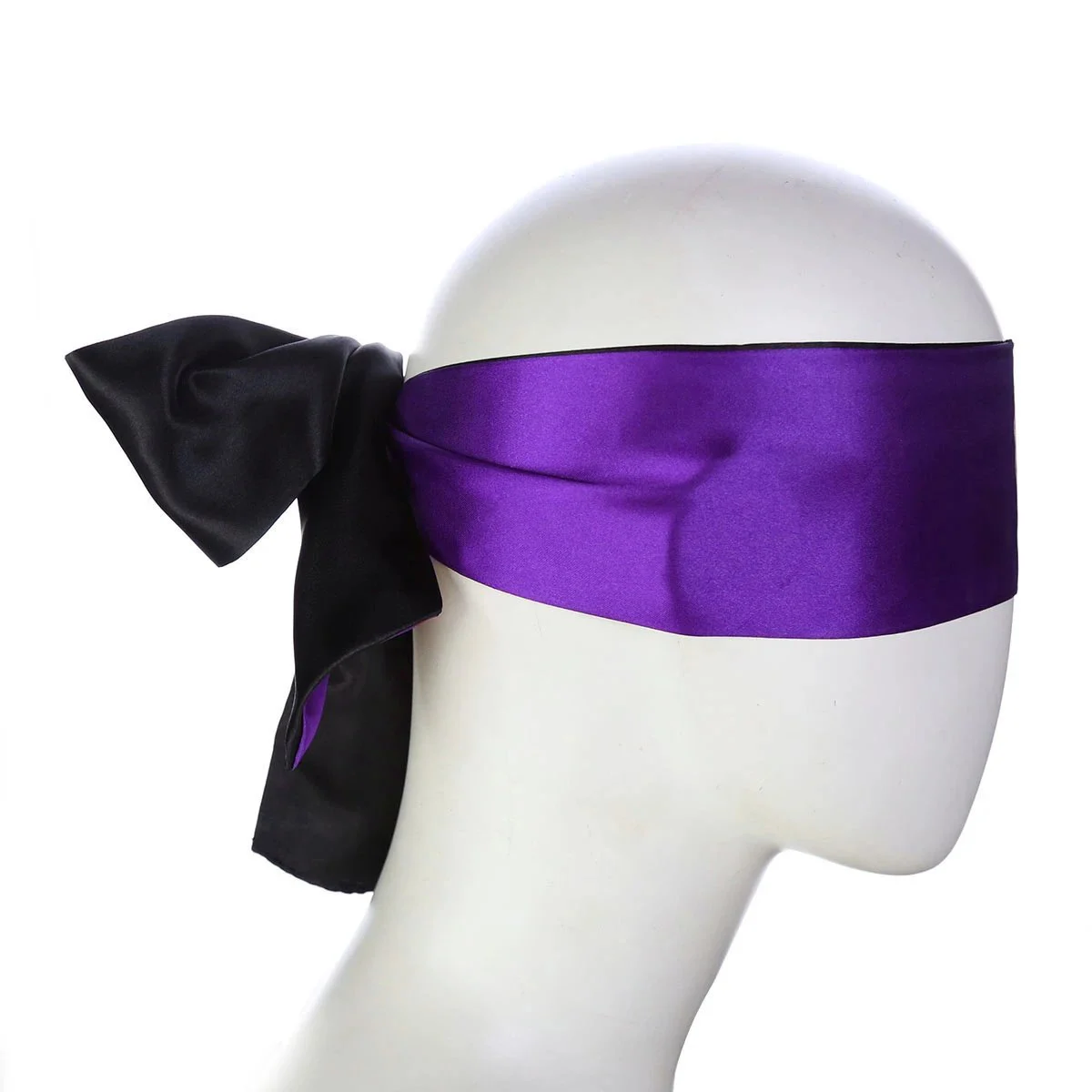 Bondage Satin Fabric Bondage Flirting Eye Patch Adult Product Toys Binding Blindfold Mask Sex Toys
