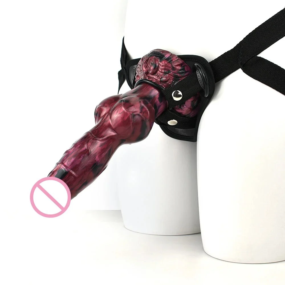 Sex Dildos for Women Masturbator Silicone Dildo Liquid Silicone Realistic Strap on Dildo with Belt for Les
