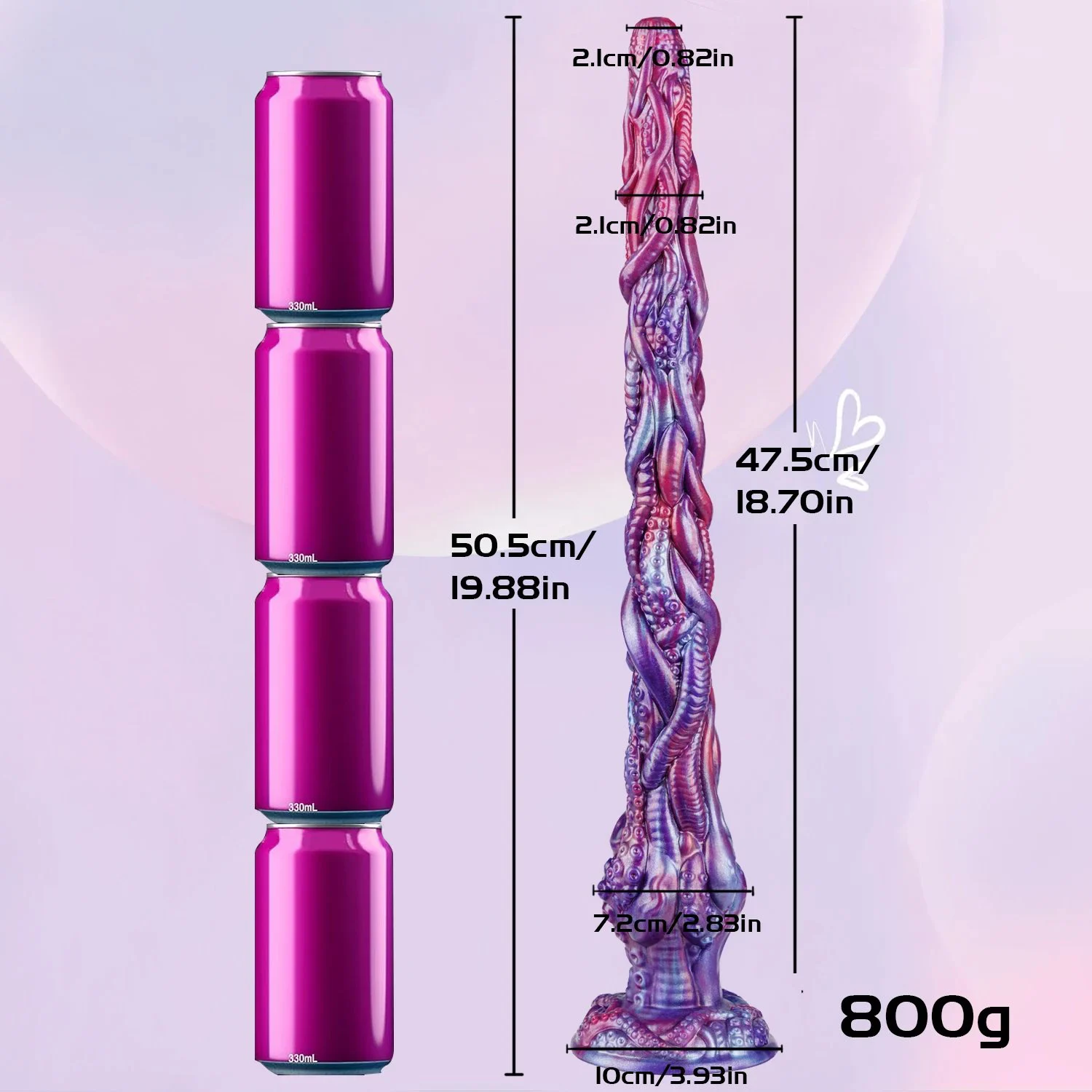 Liquid Silicone Adult Dildo with 1080P HD Video Image Soft Supports Link Mobile APP for Spying Photographing Female Masturbation