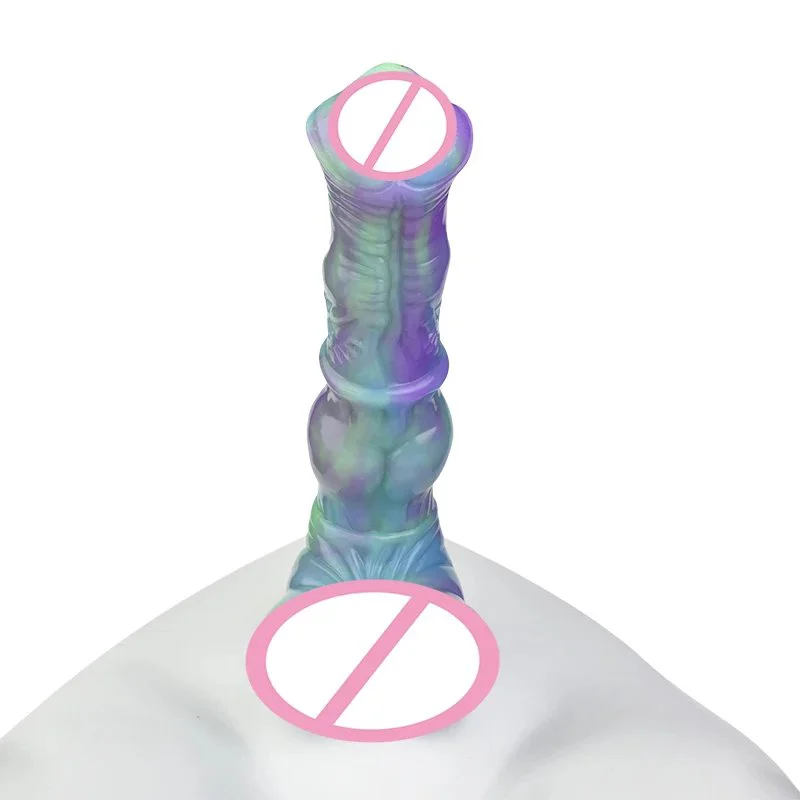 Fantasy Horse Dildo Realistic Silicone Dildo Penis Strong Stimulation Alien Dildo Dog Sex Toy for Women Lesbian