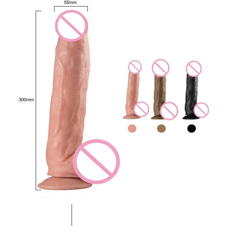 Sexual Products Female Mastuabtion Realistic Suction Cup 30cm Huge Big Size Dildo Women Sex Toys for Women