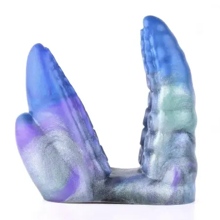 Silicone Hollow Octopus Suction Cups Vibrating Finger Set G Point Female Massage Masturbator Vibrating Set Adult Sex Toys