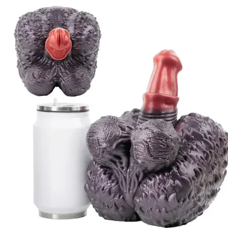 Monkey Cock Butt Single-Channel Silicone Manual Male Masturbator Realistic Masturbation Cup Experience