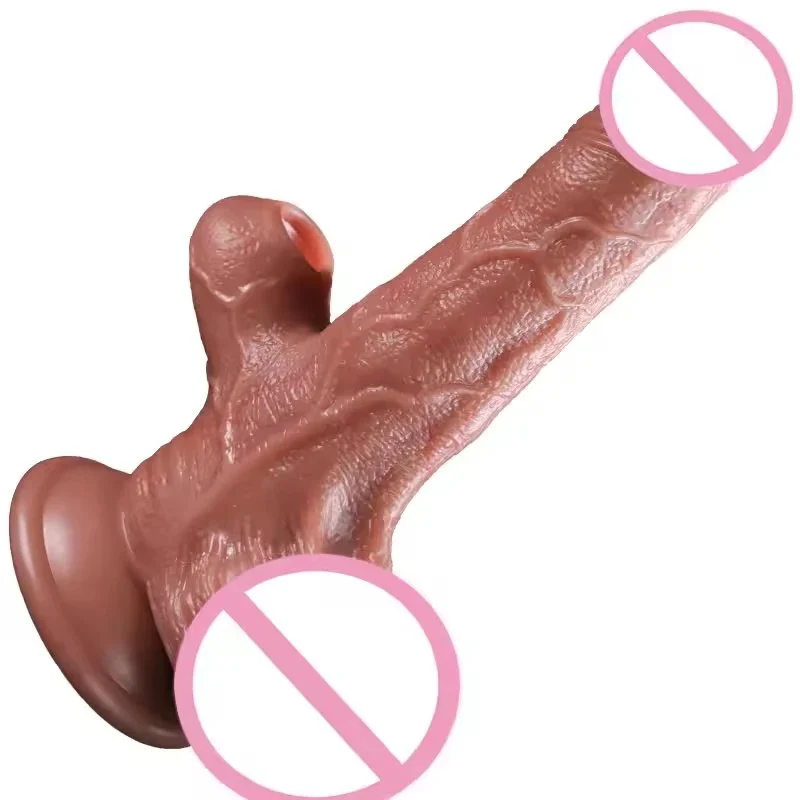 Simulation Soft Penis Cannon Machine Electric Retractable Dildo Female Masturbation Device Adult Sex Toys Eco-Friendly 100%