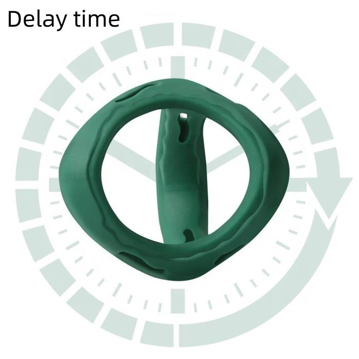 3-in-1 Stretchy Silicone Penis Ring Cock Ring Sex Toy for Men Delay Enhancement Product