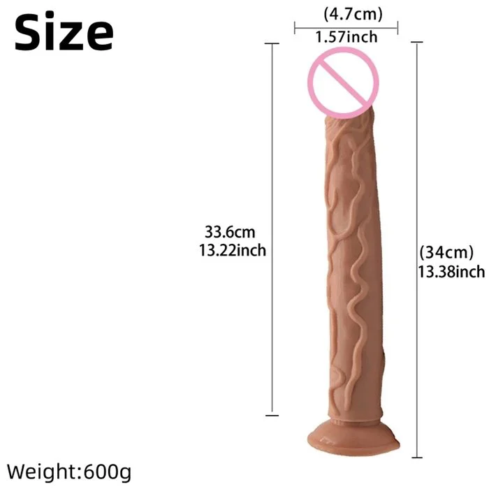 Huge Long Adult Sex Toys Dildo Vibrator for Men and Women's Masturbation