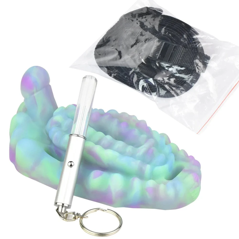 Luminous Color Sex Grinder Female Mastubrated Light-up Stick Pendant Sex Toys Clitoris Stimulated for Woman Pleasuring