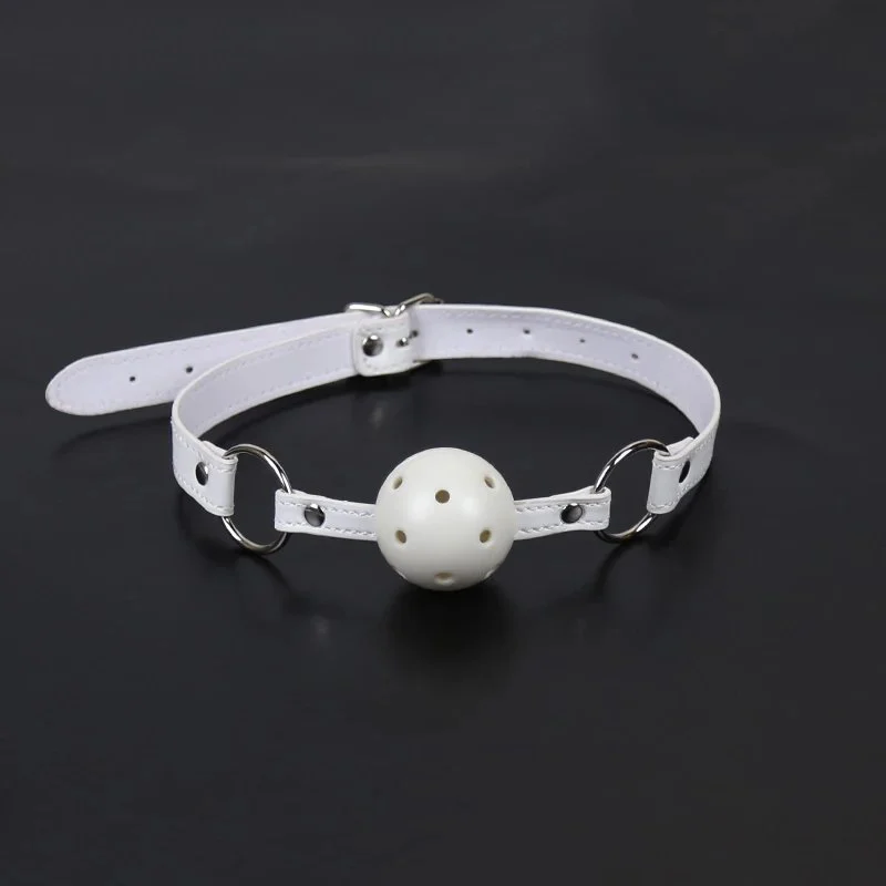 Bondage Plastic Mouth Plug Adult Sex Toy Women's Props Sex Toys Colourful Mouth Ball Sexy Toys
