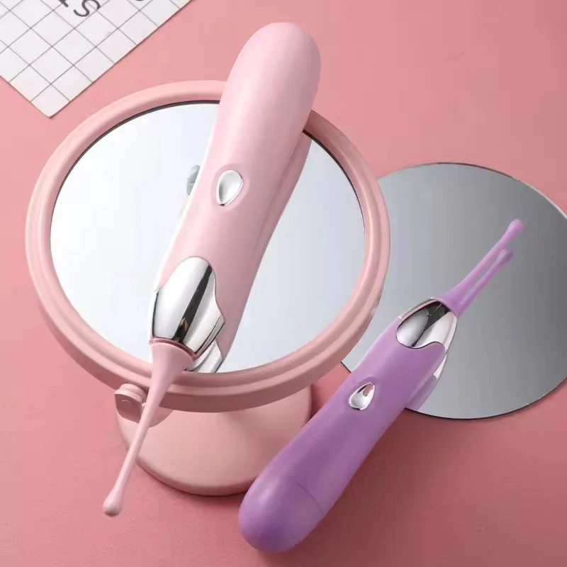 Tide Wearable Pen AV Stick Vibrator for Female Masturbation-Waterproof IPX7 USB Rechargeable 10 Frequencies 60dB Noise Adult