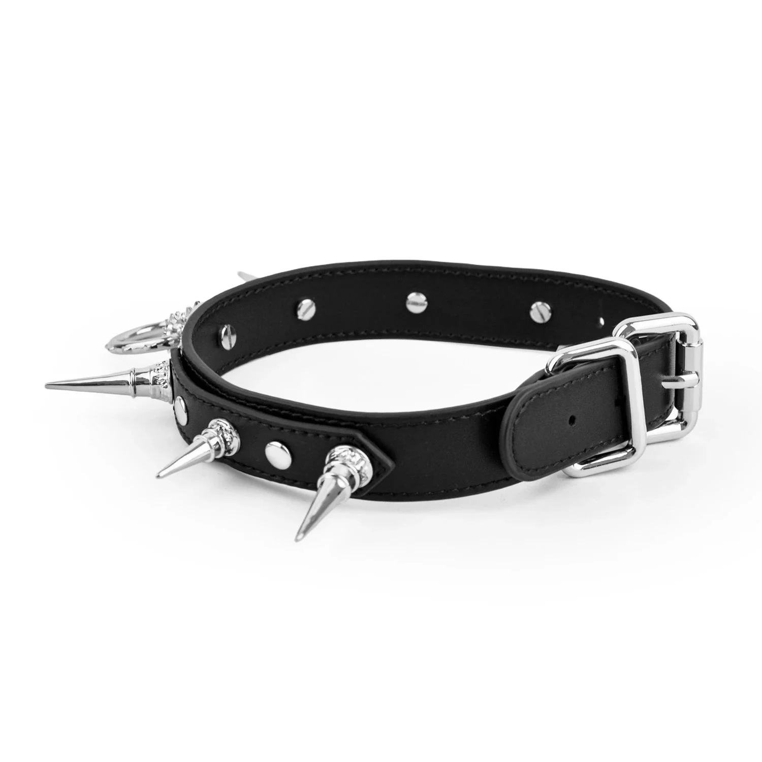 Premium Leather Collar and Leash Set Perfect for Couples Enthusiasts Adult Novelty Toy the ultimate Restraint Experience