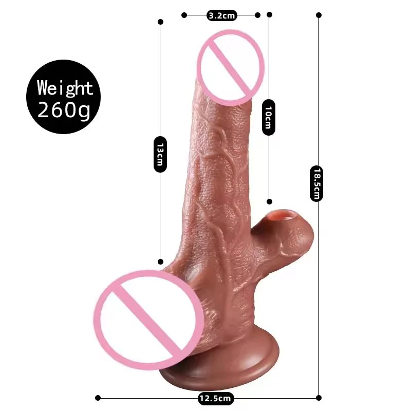 Simulation Soft Penis Cannon Machine Electric Retractable Dildo Female Masturbation Device Adult Sex Toys Eco-Friendly 100%