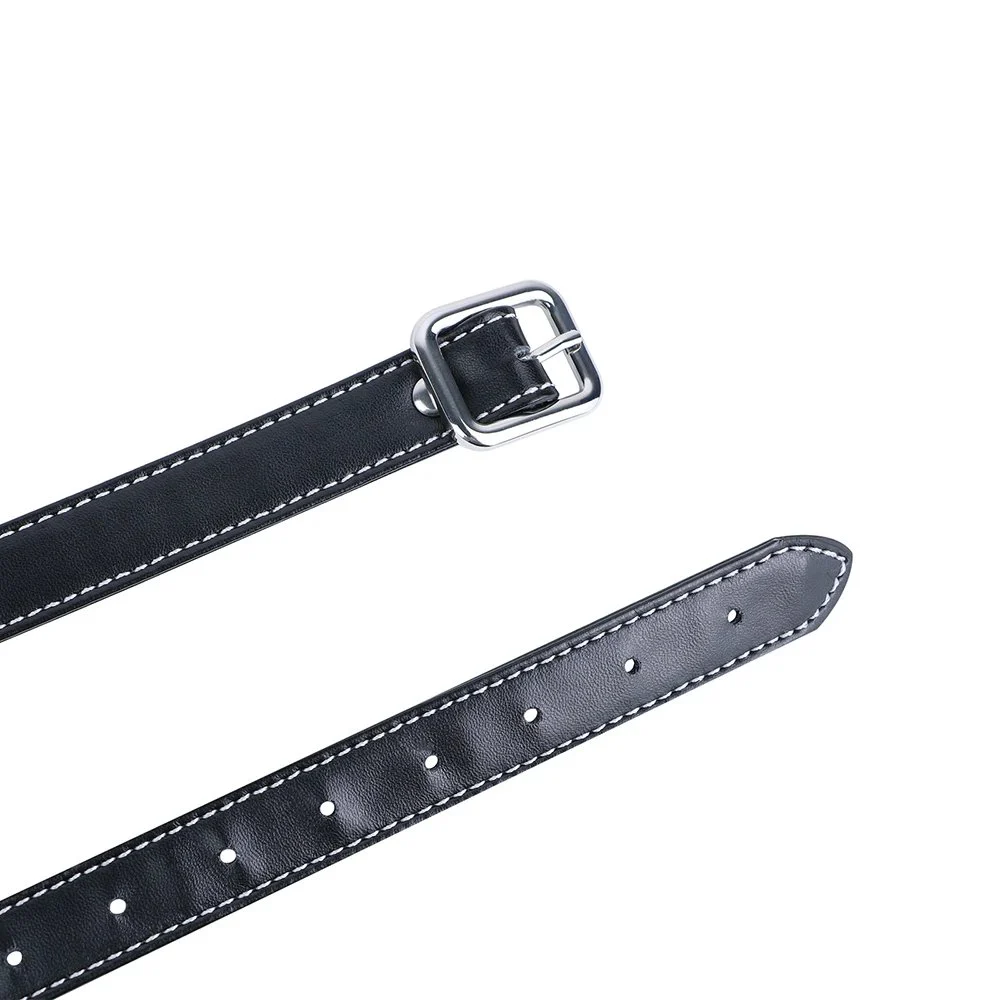 Valentine's Day Set Adjustable Leather Breast Bondage SM Sex Toys Leather Tight Bra Pain Stimulation Device for Couples Flirting