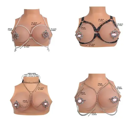 Skin Friendly Sexy Flirting 304 Stainless Steel Nipple Breast Clamp Fetish Sex Tools Couples Adult Games Sex Toys for Couple