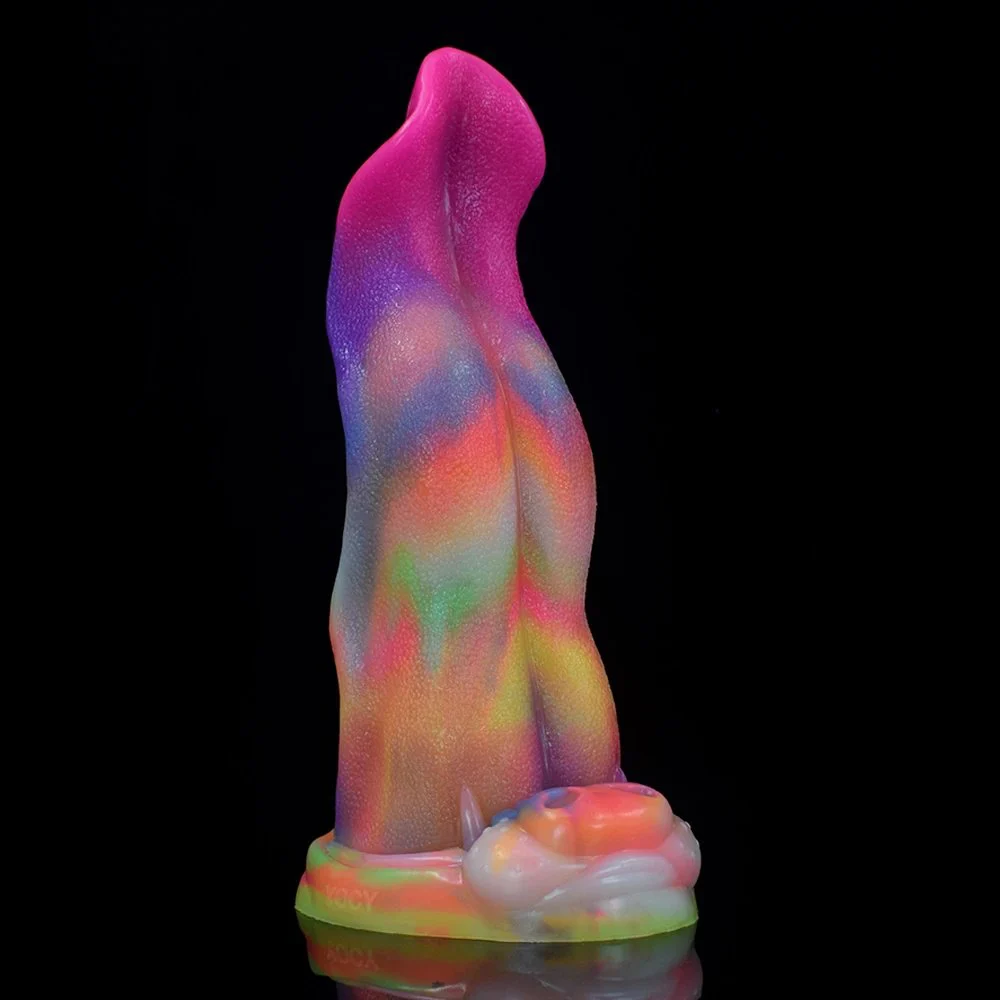 Glowing Xxl Huge Super Big Penis Silicone Sex Toy Mold Dildos for Women for Men