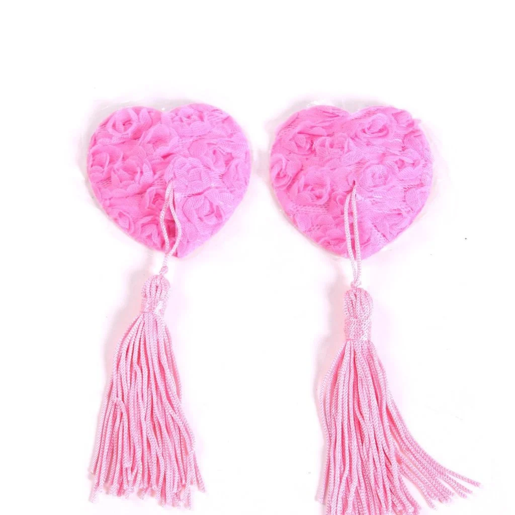 Romantic toys for women, romantic chest stickers, breast stickers, heart-shaped silicone nipple stickers, breast accessories