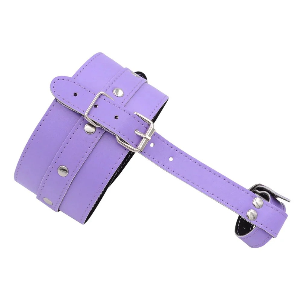 Bondage Toe Cuffs Leg Cuffs Adult Product Thumb Binding BDSM Couple Bondage Fun Leather Other Sex Toys