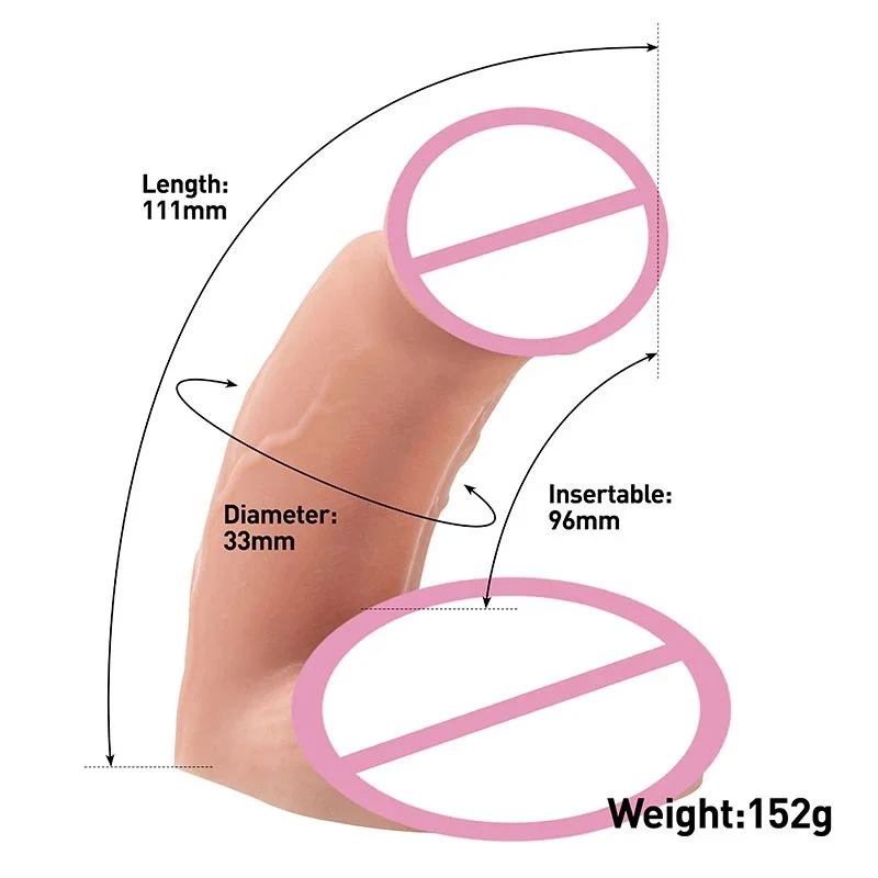 Female Dildo Liquid Silicone Realistic Soft Dildo for Women Suction Cup Dildos Silicone Material Masturbator Sex Toy