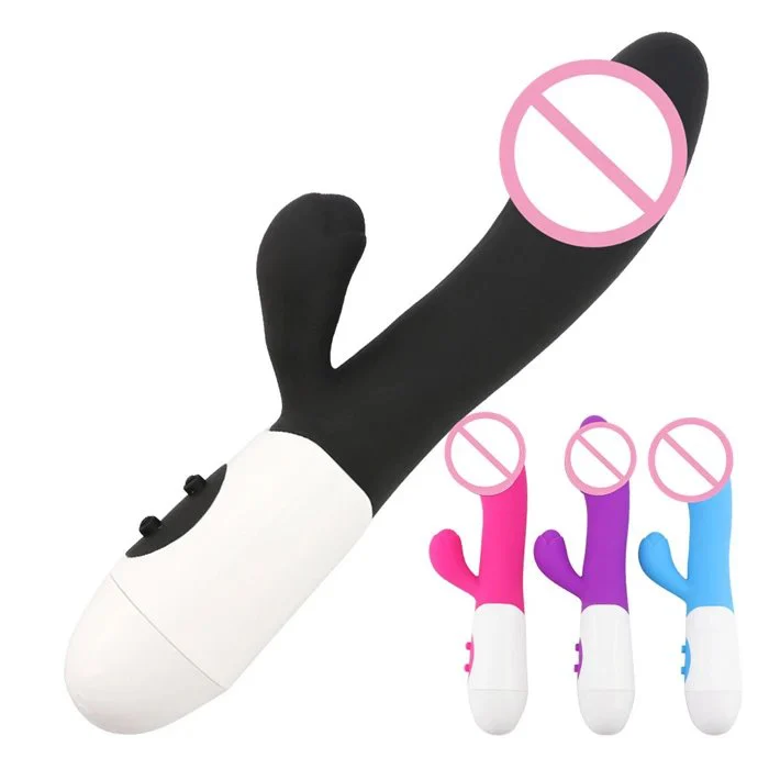 Rabbit Waterproof Adult Sex Toys Clitoris Vagina Stimulator Vibrator Wand for Women & Couples