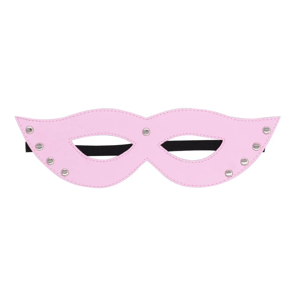 Bondage Leather Eye Mask Cosplay Couple Sexy Eye Patch Adult Product Bondage Elastic Mask Other Sex Toy