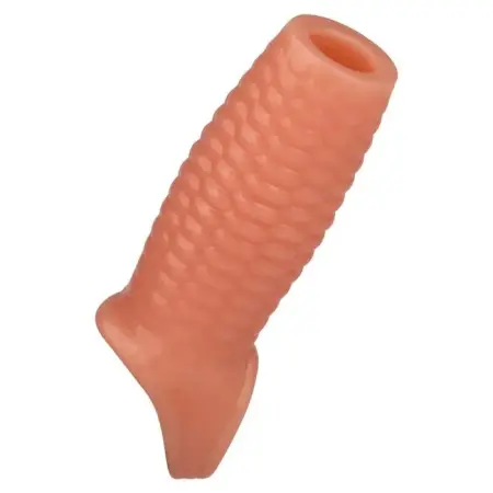 Ultra Soft Corn Textured Penis Sleeve Cock Ring Extender for Men's Penis Enlargement Sex Toys for Couples
