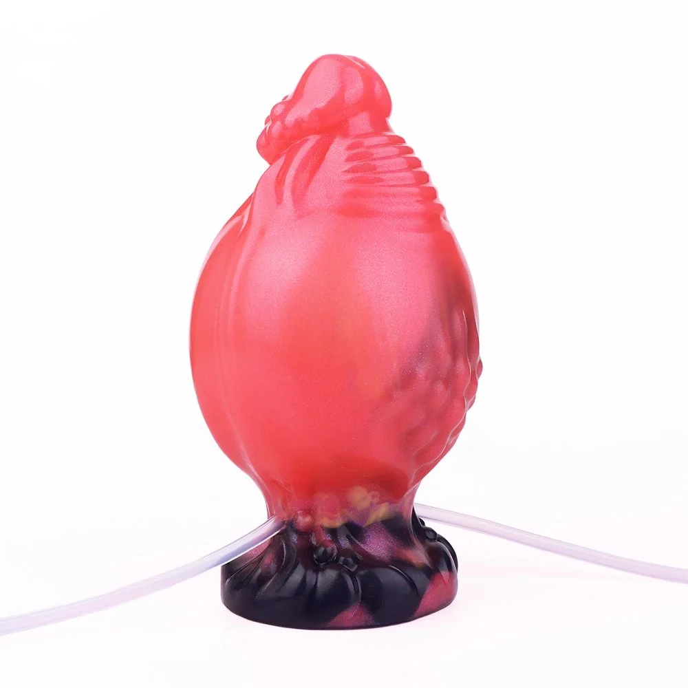 Inflatable Squirting Spray Suction Cup Dildo, Multi-purpose Inflatable Anal Plug, Realistic and Intense Sexual Toy