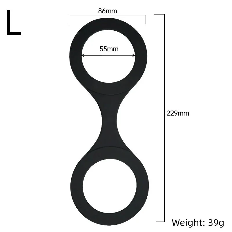 Silicone Handcuffs for Bondage Restraint Sex Toys